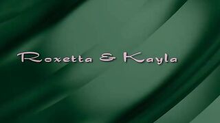 Two girls humping each other