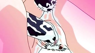 Hot hentai lesbian orgy