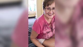 This Gilf has a hawt sex date in a hotel room - my aged twat gets filled!