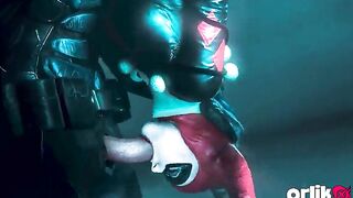 Harley Quinn & Batman Porn CG Animation