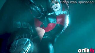 Harley Quinn & Batman Porn CG Animation