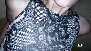 Intimate anal-act of love movie scene of stepbrother and russian sister at night