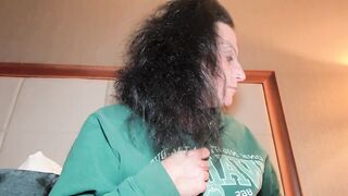Sneezing Domina Congested Behind-the-scenes Hotel Couch Confessional