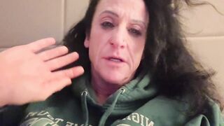 Sneezing Domina Congested Behind-the-scenes Hotel Couch Confessional
