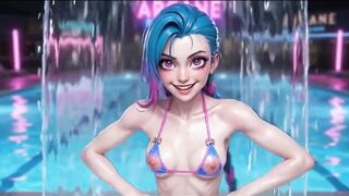 Explicit Jinx Manga Compilation, Juicy Shiny Body, Multiple Positions, Arcane Ai