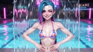 Explicit Jinx Manga Compilation, Juicy Shiny Body, Multiple Positions, Arcane Ai