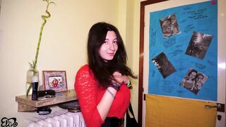 Very Sexy and Youthful Cutie Gives U a Striptease and Masturbates Anally for U (shaggy Cunt Teen)