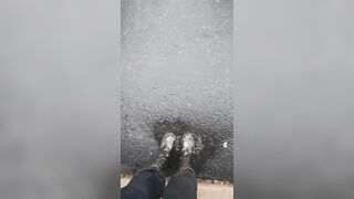 Rainy Day Play in Boots