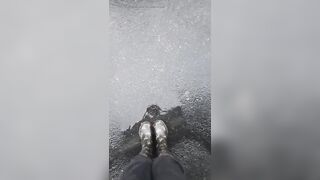 Rainy Day Play in Boots