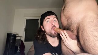 oral-job into bareback