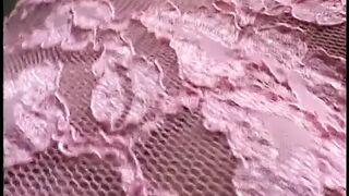 3 fortunate boyz bang this youthful bitch in a pink slide in her butt and vagina