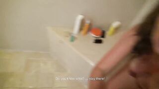 Older Brunette hair mother I'd like to fuck Gets Pounded in Steamy Shower