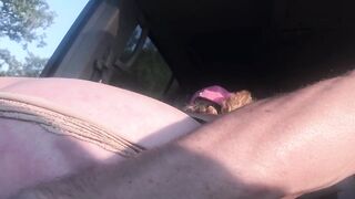 drubbing her in the car, (the car is not moving). watch as that babe takes what that babe has coming quietly, as I filthy talk her as I do it, watch how red her cheeks