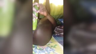 This babe took the ebony cucumber in her cunt like a pro ?⭐?