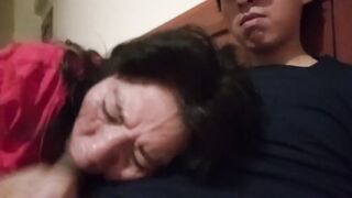 I wish all your cum on my face! Please, I'm begging u! I'm having sex all day with a lustful aged Christian woman