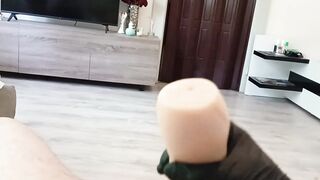 I tried out this masturbation sleeve this day and had a actually intensive climax ??