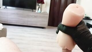 I tried out this masturbation sleeve this day and had a actually intensive climax ??