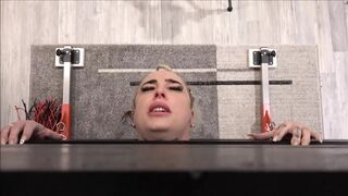 Sex Serf in Pillory Used and Inseminated