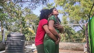 Outdoor Sex Mallu Pair Hawt Romance And Sex On Terrace