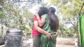 Outdoor Sex Mallu Pair Hawt Romance And Sex On Terrace