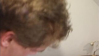 Cute pair having a carnal sex on the daybed