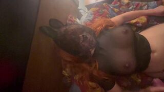 Adorable and palatable spunk fountain with a very hot virgin angel, I cum
