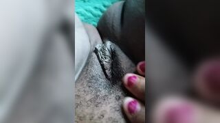 Massaging my snatch