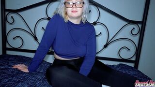 Annie Archer Curvy Blond Coed Sloppy Rimjob Unfathomable Anal Excitement Heat!