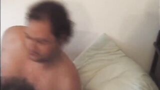 Large chubby mother i'd like to fuck likes large jock in vagina in throat