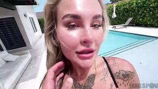 Lustful Neighbour Ali Rose is Awaiting To Get Plowed Out by the Pool by JMac