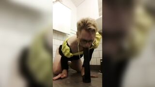 Hawt Sissy Fag Whiteboi Jes public BBC Sex toy