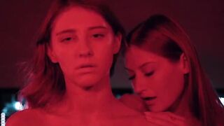 Lesbo Vampire Infiltration - Tiffany Tatum Mesmerizes Golden-haired Assistant