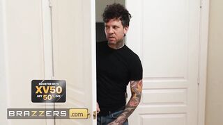 BRAZZERS - Cubbi Thompson Gets Caught Masturbating And Ends Up Taking Her Roommate’s Weenie Instead
