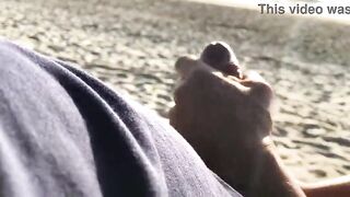 I came in her butt right on a public beach