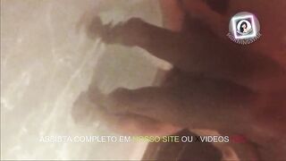 Ebony stud banging me in the jacuzzi (birthday surprise)