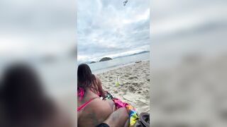 I drilled this wench on the beach for just 20 bucks out of a cock rubber and came inside.