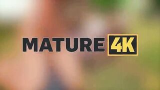 MATURE4K. Aged is having raunchy enjoyment outdoors