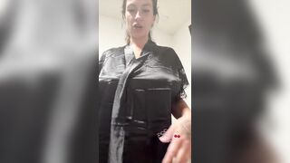 Sexy step mamma gets overspread in cum POV