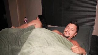 Hotel daybed. Coworkers have a fun great sex during the time that sharing the same hotel daybed.