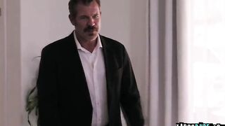 Nanny Kylie Rocket sneakily seduces spouse