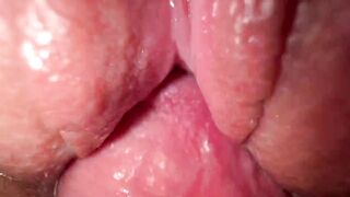 I drilled my teen stepsister, constricted creamy cunt and close up spunk flow