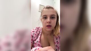 Bizarre masturbating in the locker room