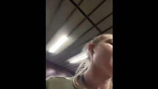 Extraordinary masturbate in the public