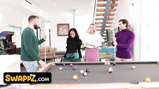 Steamy Exchange Sessions: Bianca Screws And Chloe Rose Trade Their Stepdads