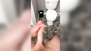 POV - Close Up of My Large Dong Shooting Out Massive Cum Discharged