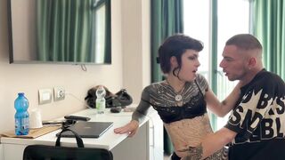 Trailer 1/two FERRAGLIA likes outdoor and cum on the face