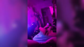 Goonette Puppy Edges and Talks Messy for Vewer's Amusement