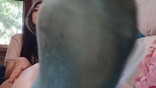 Your girlfriend afternoon messy socks JOI