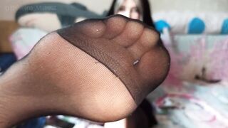 Classmate roleplay footfetish and JOI russian