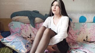Classmate roleplay footfetish and JOI russian